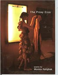 book cover with woman holding dress backlit by orange light